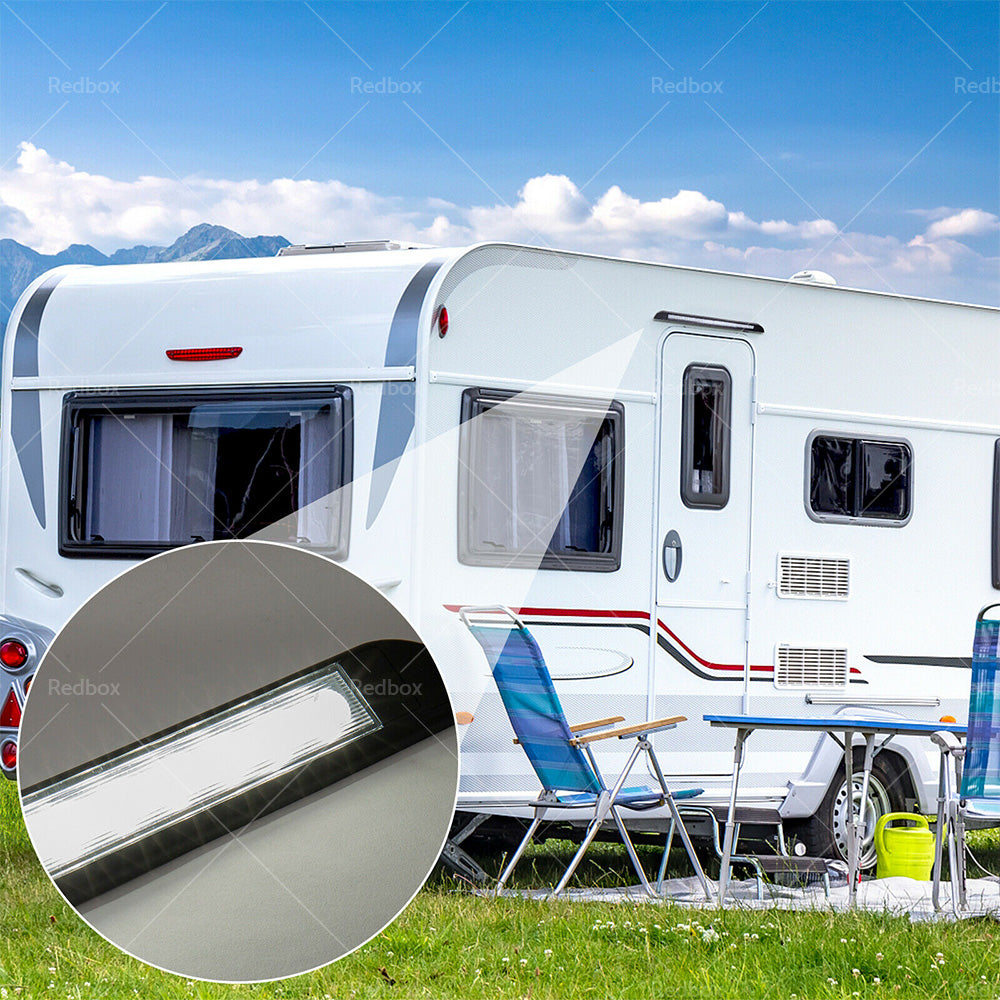 256mm 12V 9 LED Awning Light Strip Bar Suitable for Caravan Camper Boat Marine