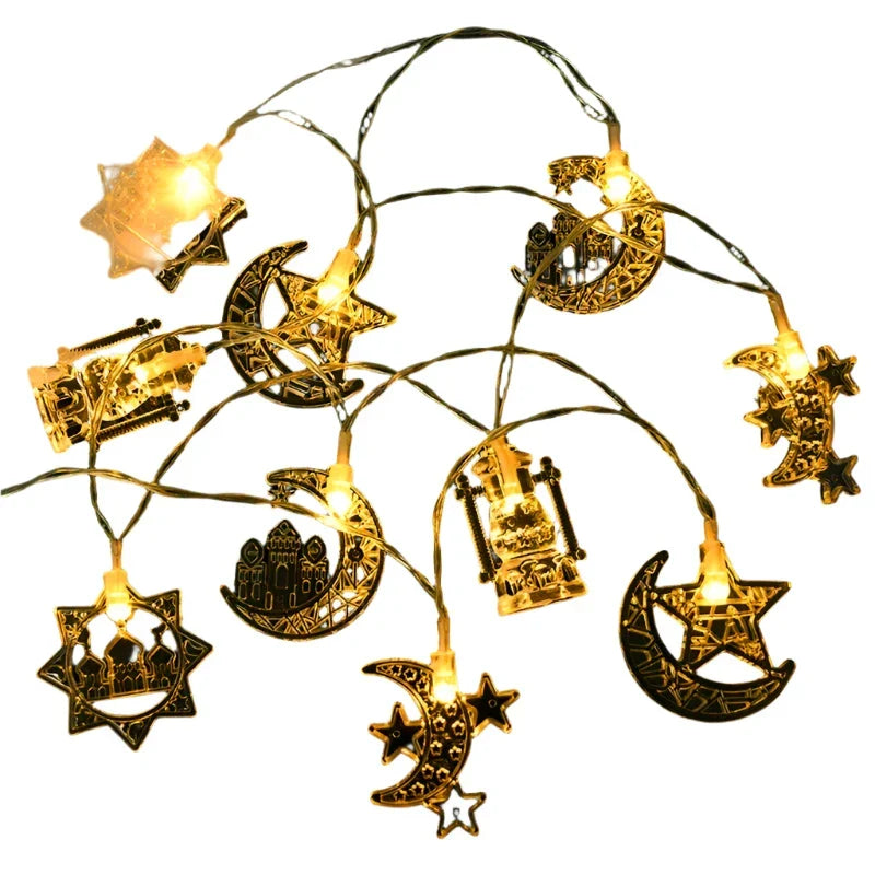 1.5M EID Mubarak LED String Lights