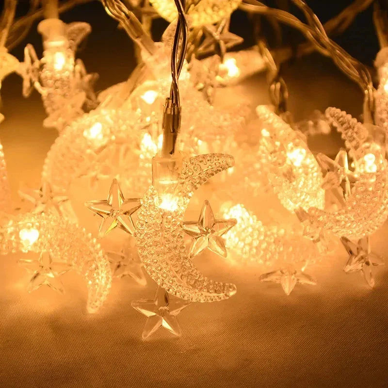 1.5M EID Mubarak LED String Lights