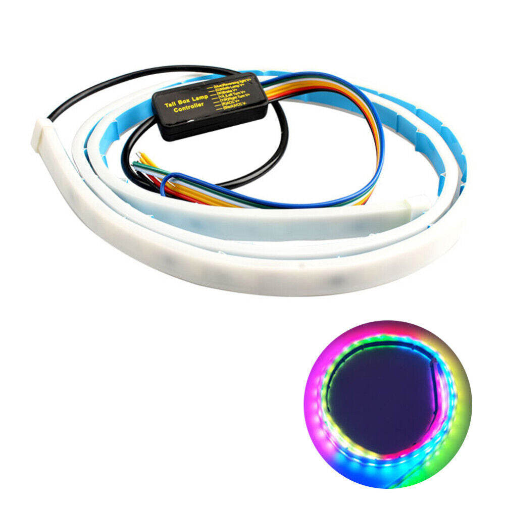 Truck Tailgate LED Strip Bar Reverse Brake Turn Signal Tail Light Suitable for T