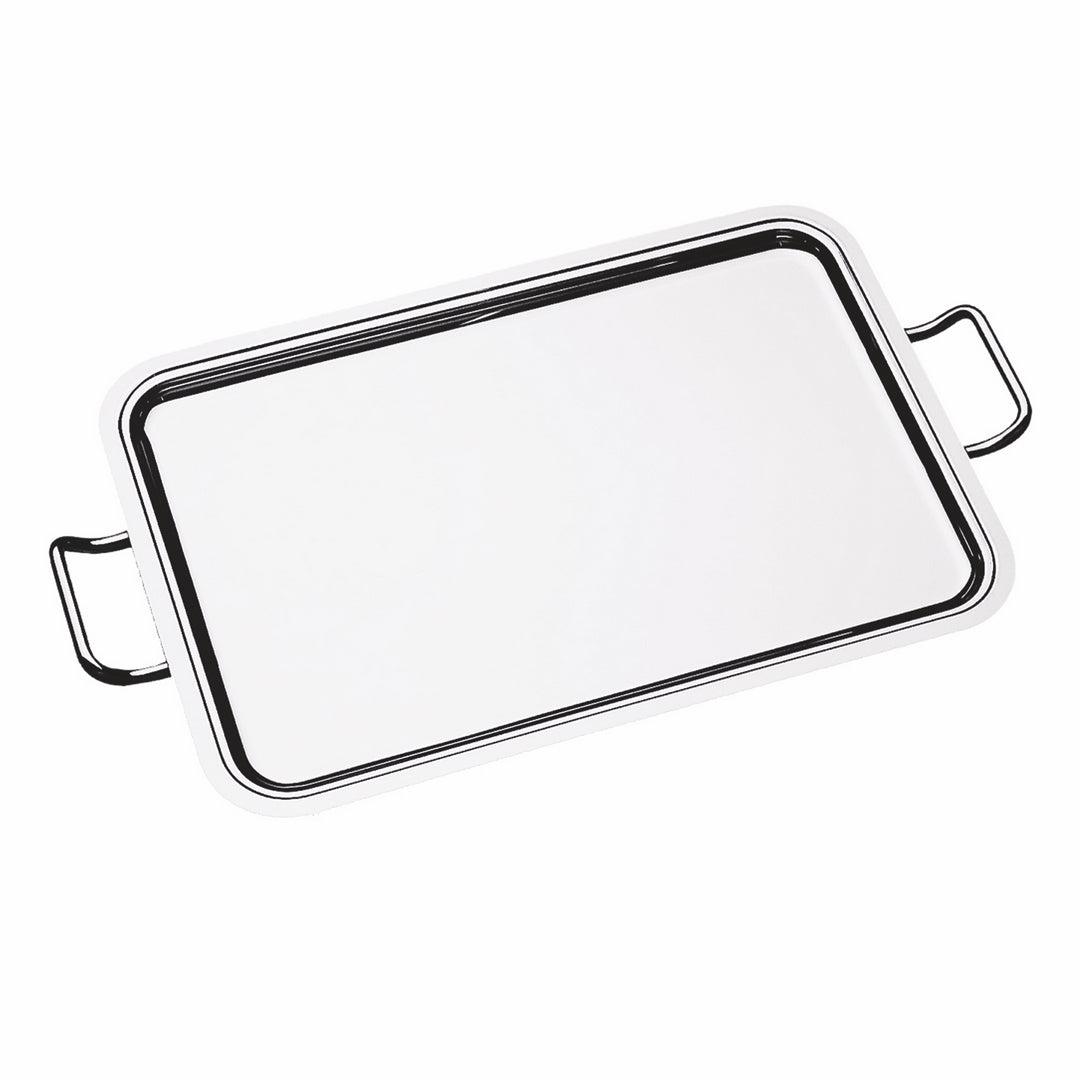 Mepra Rectangular Tray With Handles;  L: 23-5/8" W: 16-1/2" SKU: '20014460