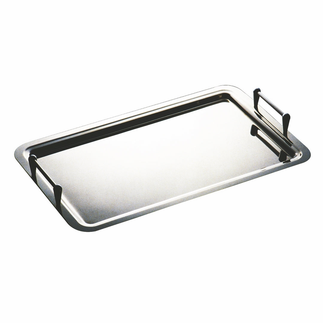 Mepra Rectangular Tray With Stackable Handles L: 23-5/8" W: 16-1/2" SKU: '20014660