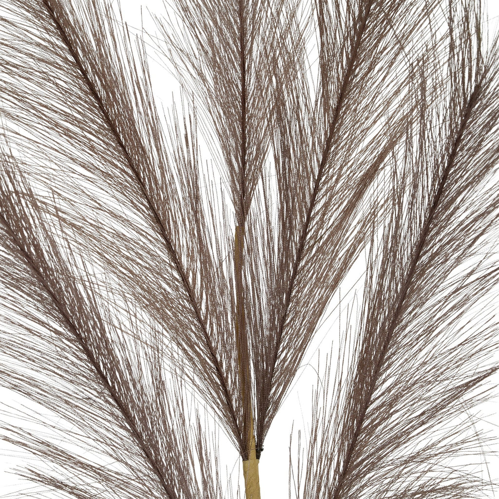 Grey Large Faux Pampas Grass Stem