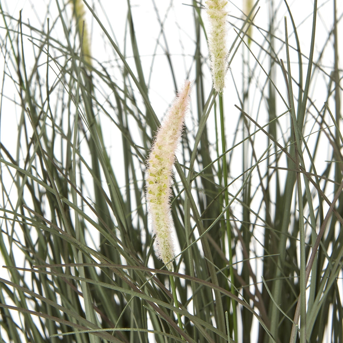 Fountain Grass Plant In Pot Artificial Flower Stem