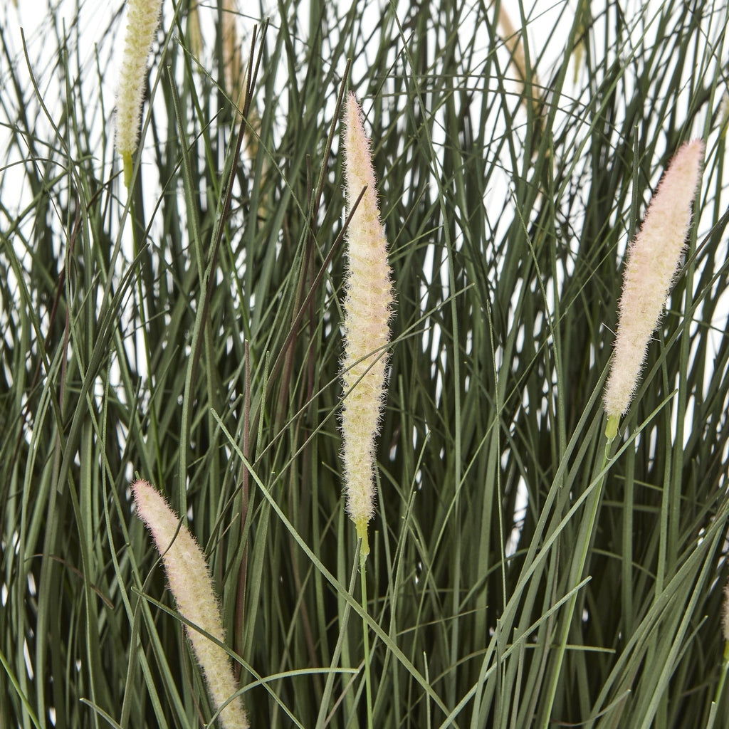 Large Fountain Grass Plant In Pot Artificial Flower Stem