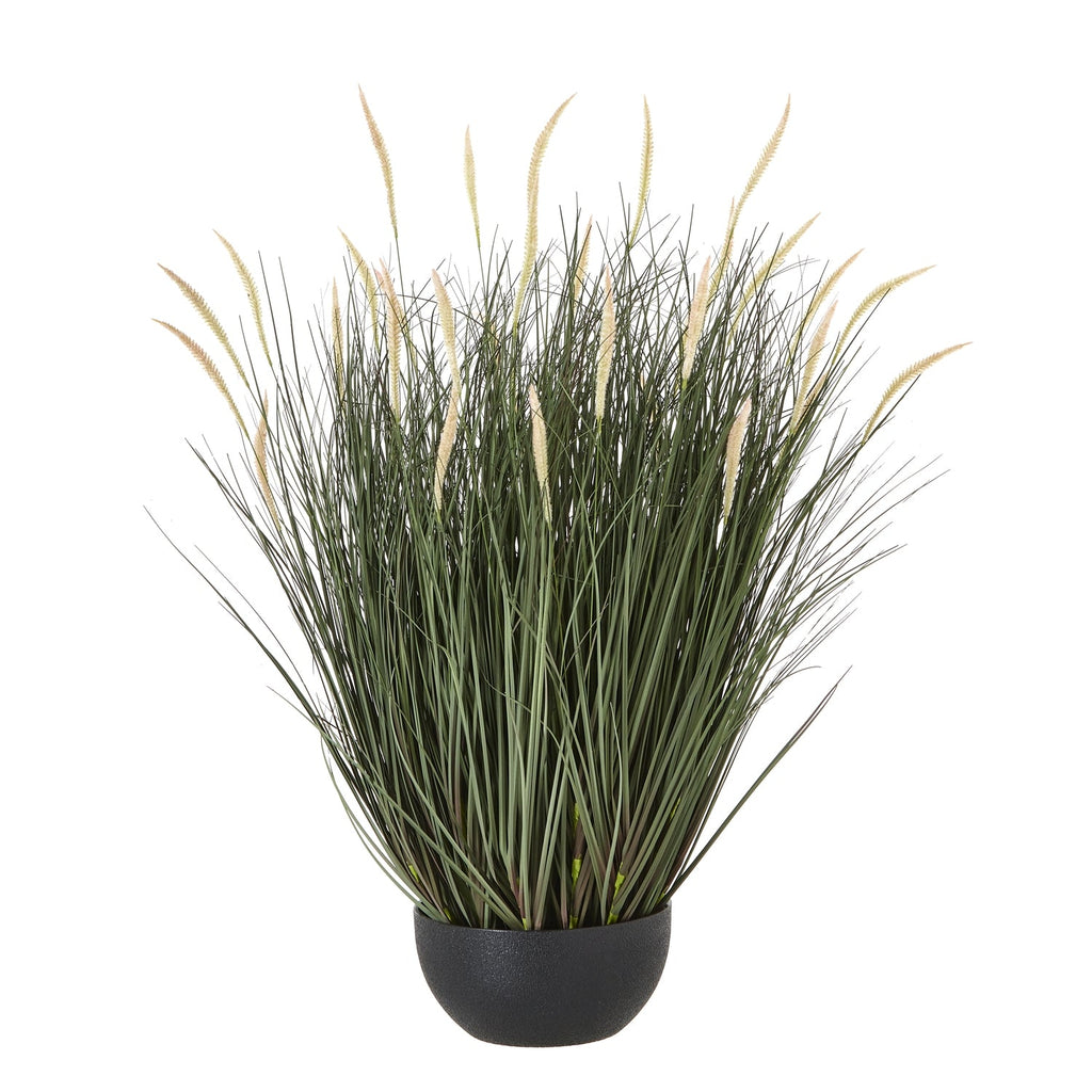 Large Fountain Grass Plant In Pot Artificial Flower Stem