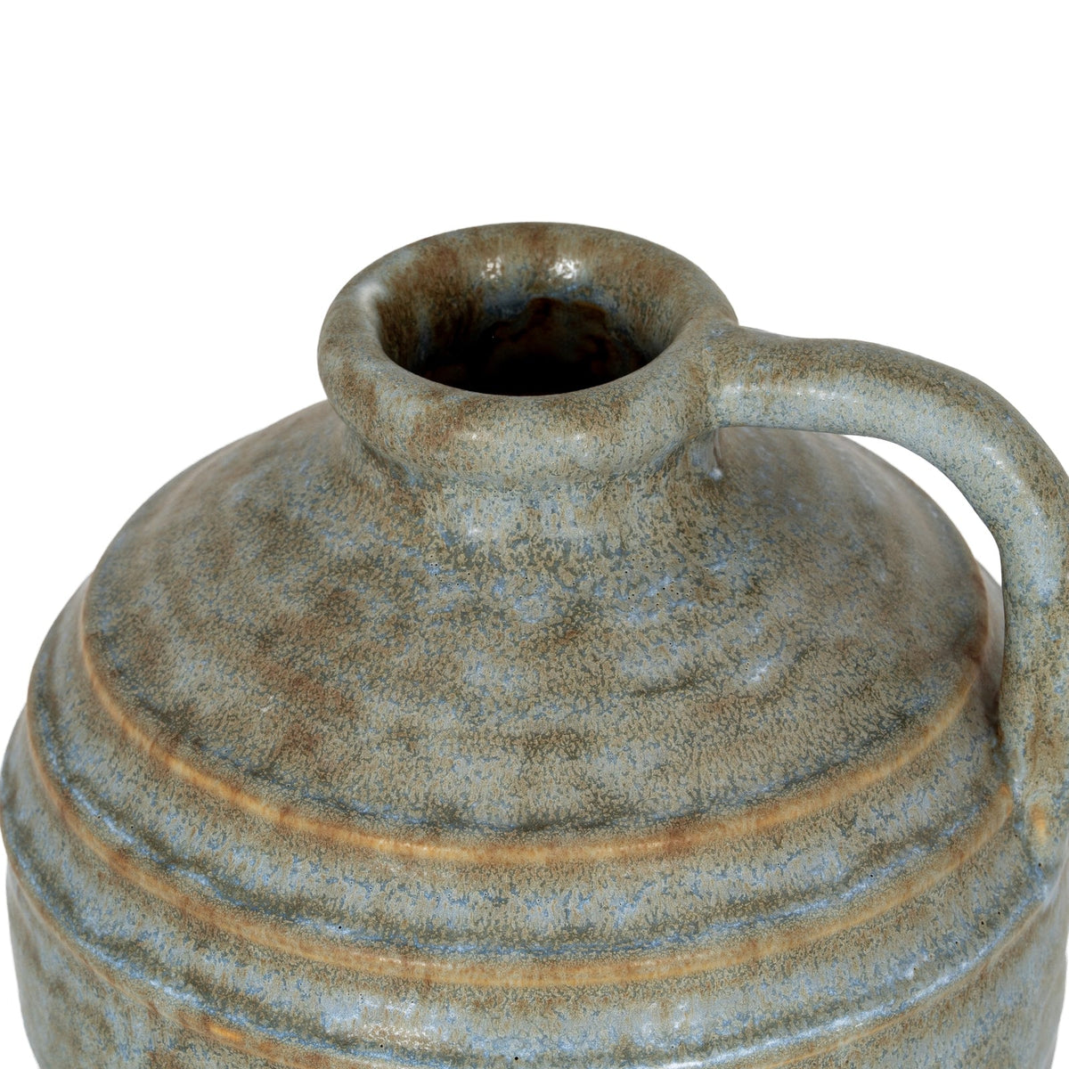 Capella Krater Large Jug Vase - White Ceramic Decorative Vase