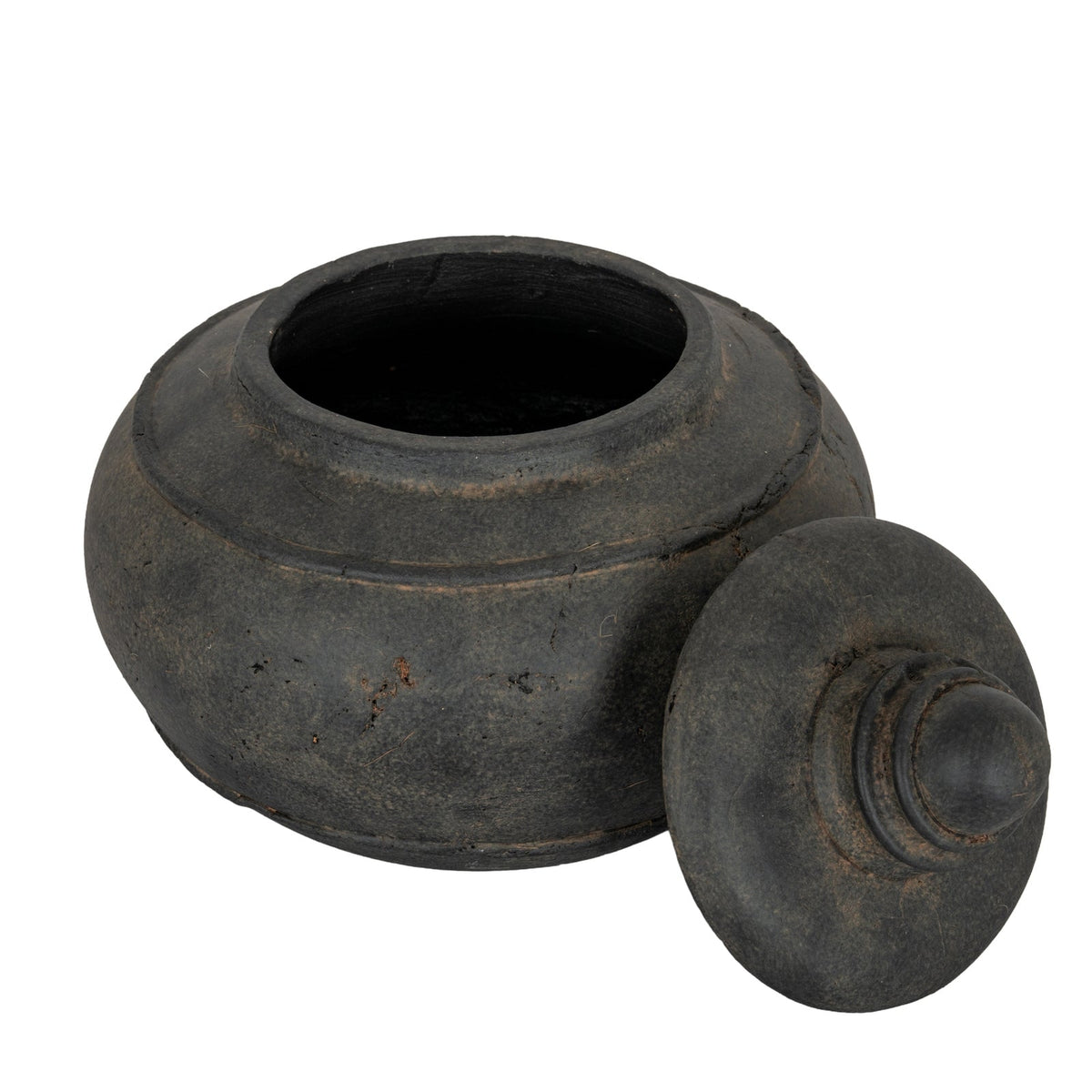Dusk Large Pot With Lid Decorative Home Accessory