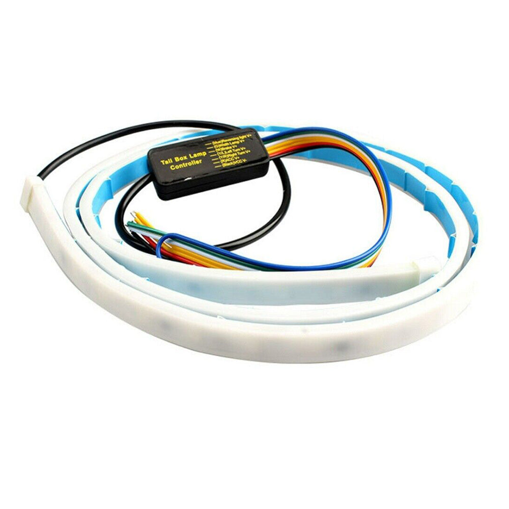 Truck Tailgate LED Strip Bar Reverse Brake Turn Signal Tail Light Suitable for T