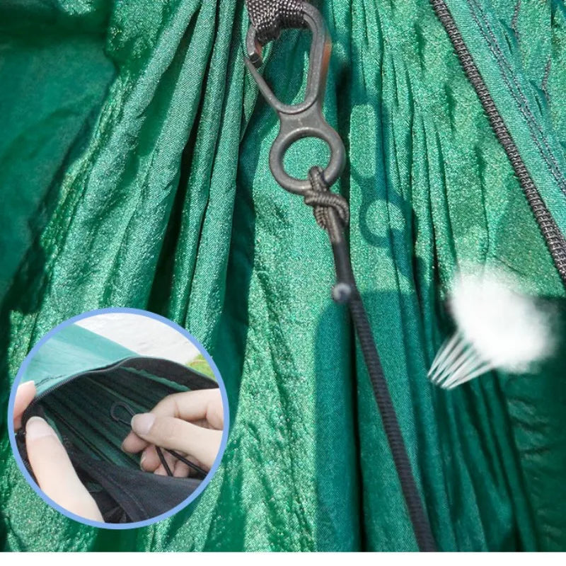 2-Person Camping Hammock with Straps