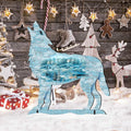 Winter Wolves Wildlife Outdoor Decor by G. DeBrekht - Wildlife Holiday Decor - 8198227F