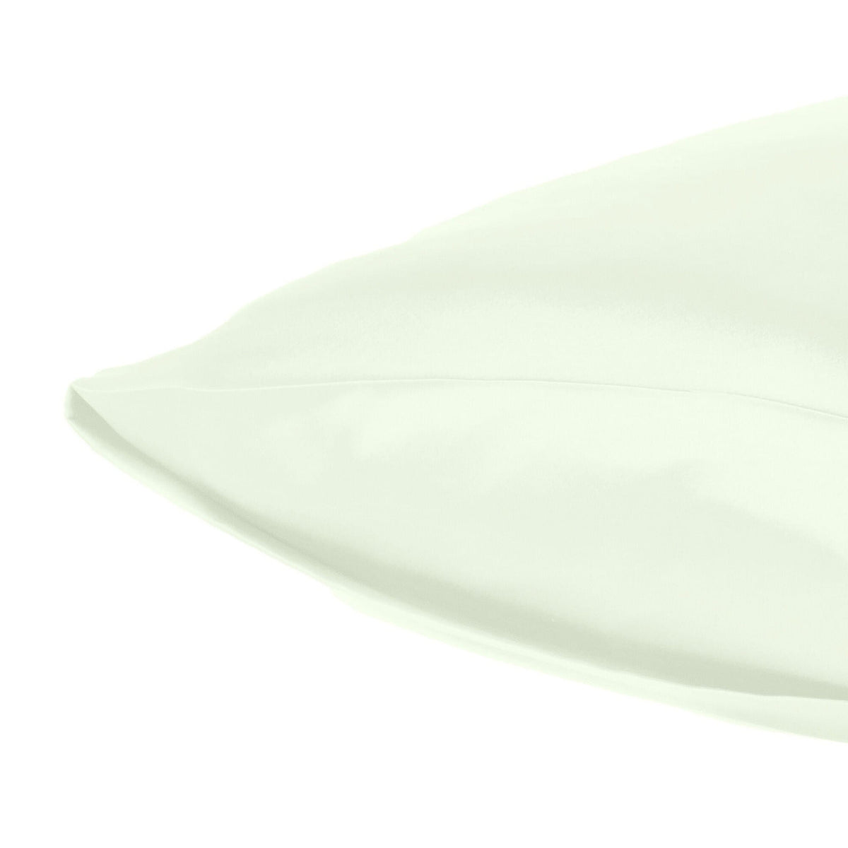 Ivory Dreamy Set Of 2 Silky Satin Queen Pillowcases