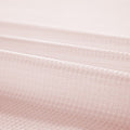 Blush Sheer and Grid Shower Curtain and Liner Set
