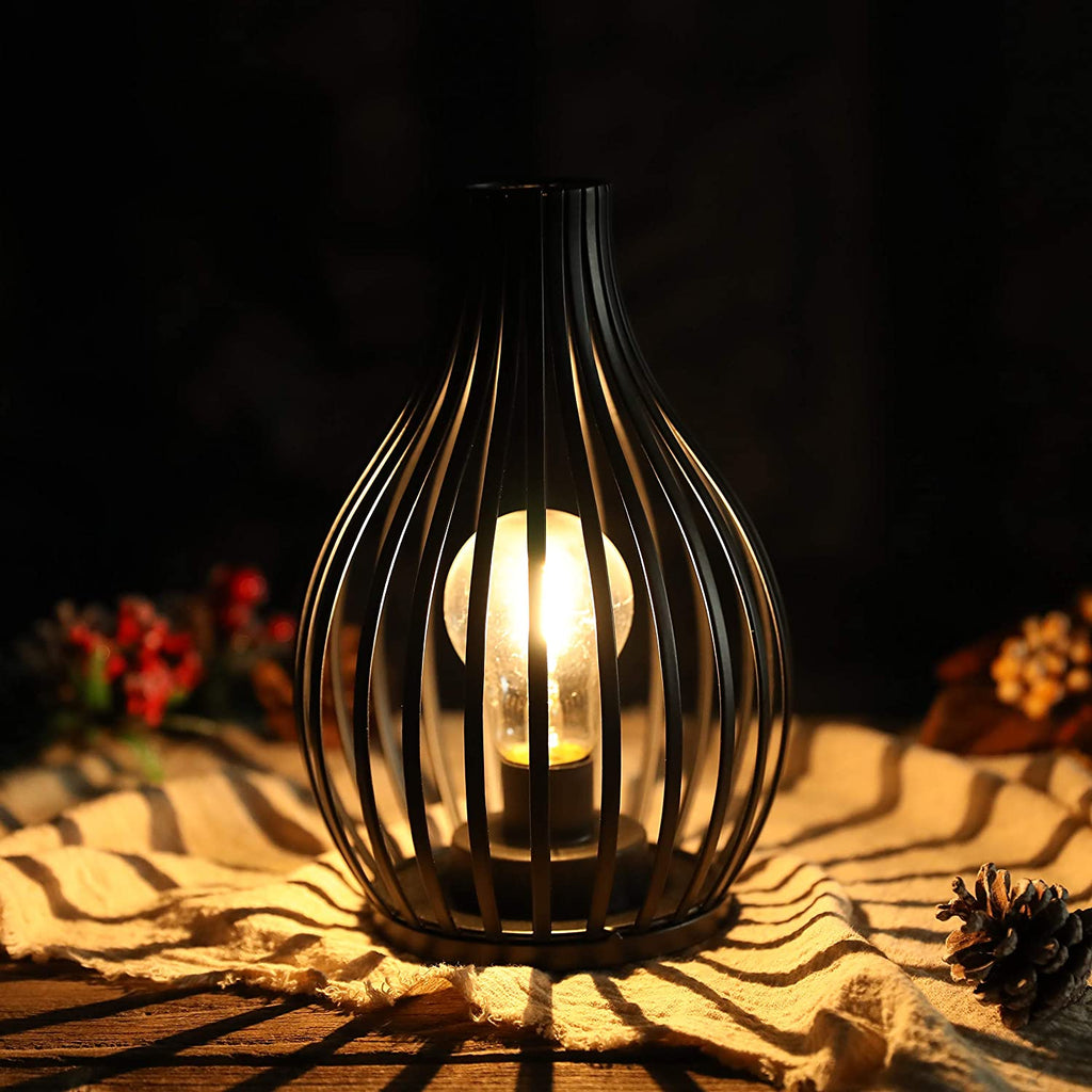 9.5''High Battery-Powered Table Lamp