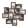 NNETM 12-Piece Photo Collage Frame Set – Wall Gallery Frames for 4×6 Photos