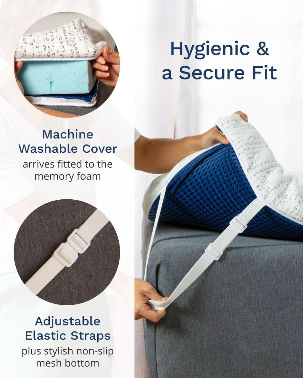 3 Inch Memory Foam Mattress Topper for Queen Sleep