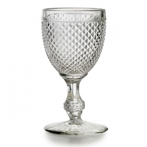 Vista Alegre Bicos Clear Set 4 Goblets with 9 cm /3" - Clear SKU: 49000000