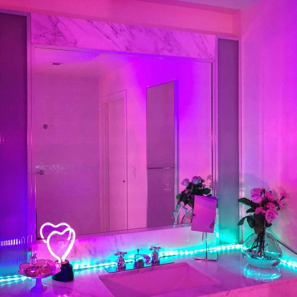3 Pack Neon LED Strip Lights Waterproof Flexible Rope ~6403