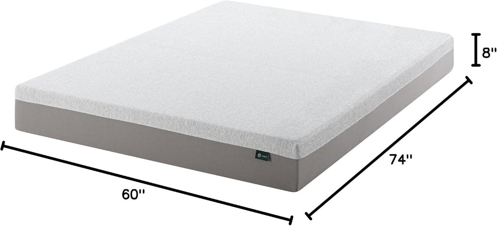 Temperature Regulating Short Queen Memory Foam Mattress