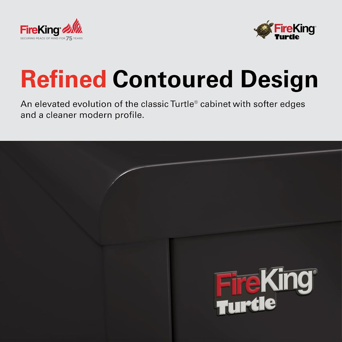 Fire King Extra Wide Black Fireproof Commercial Cabinet