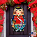 Nutcracker Soldier Holiday Door Decor by G. DeBrekht - Christmas Decor - 8115151H