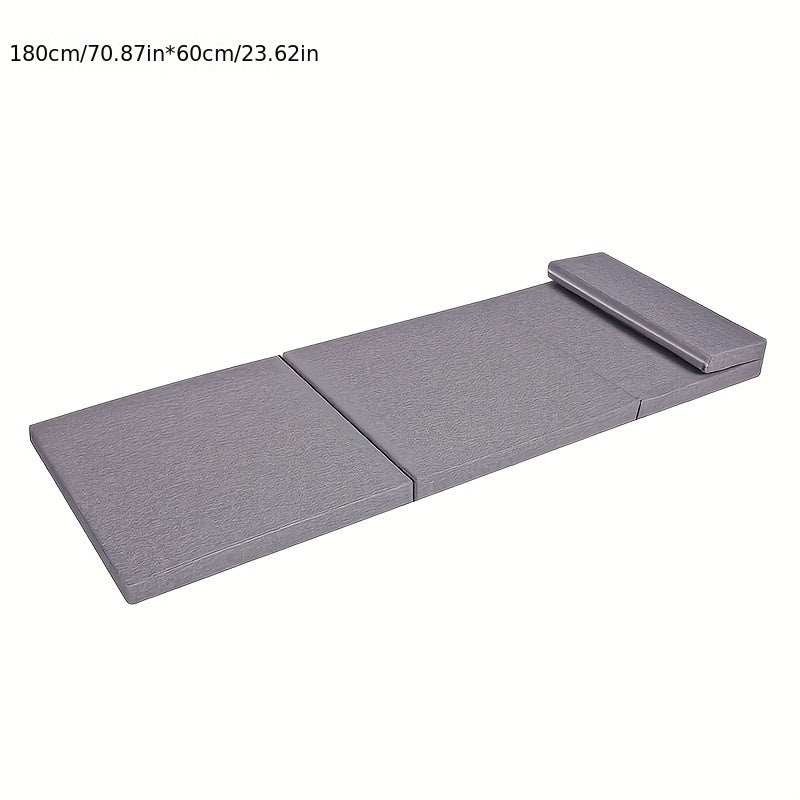 NNETM Three-Layer Folding Mattress Topper Lightweight & Portable