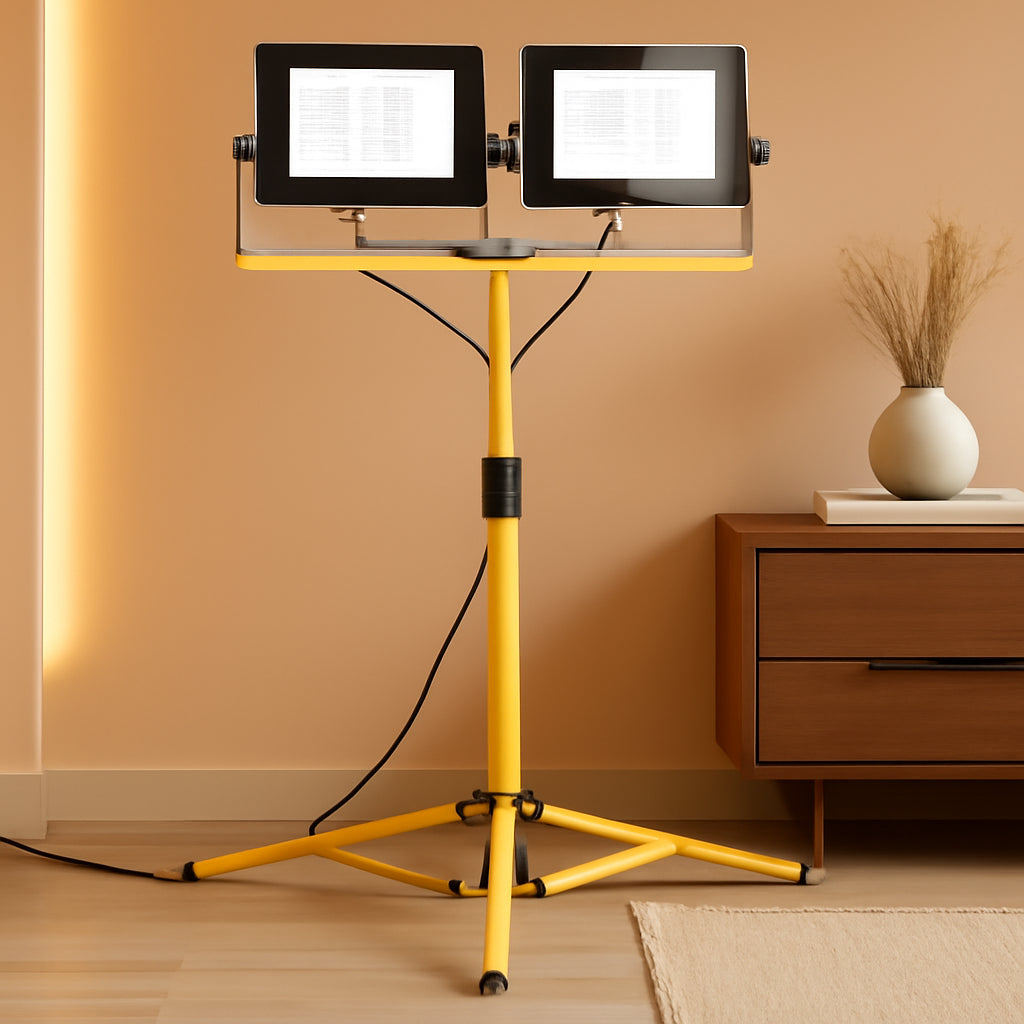 LED Work Light Telescoping Tripod Weather proof Industrial