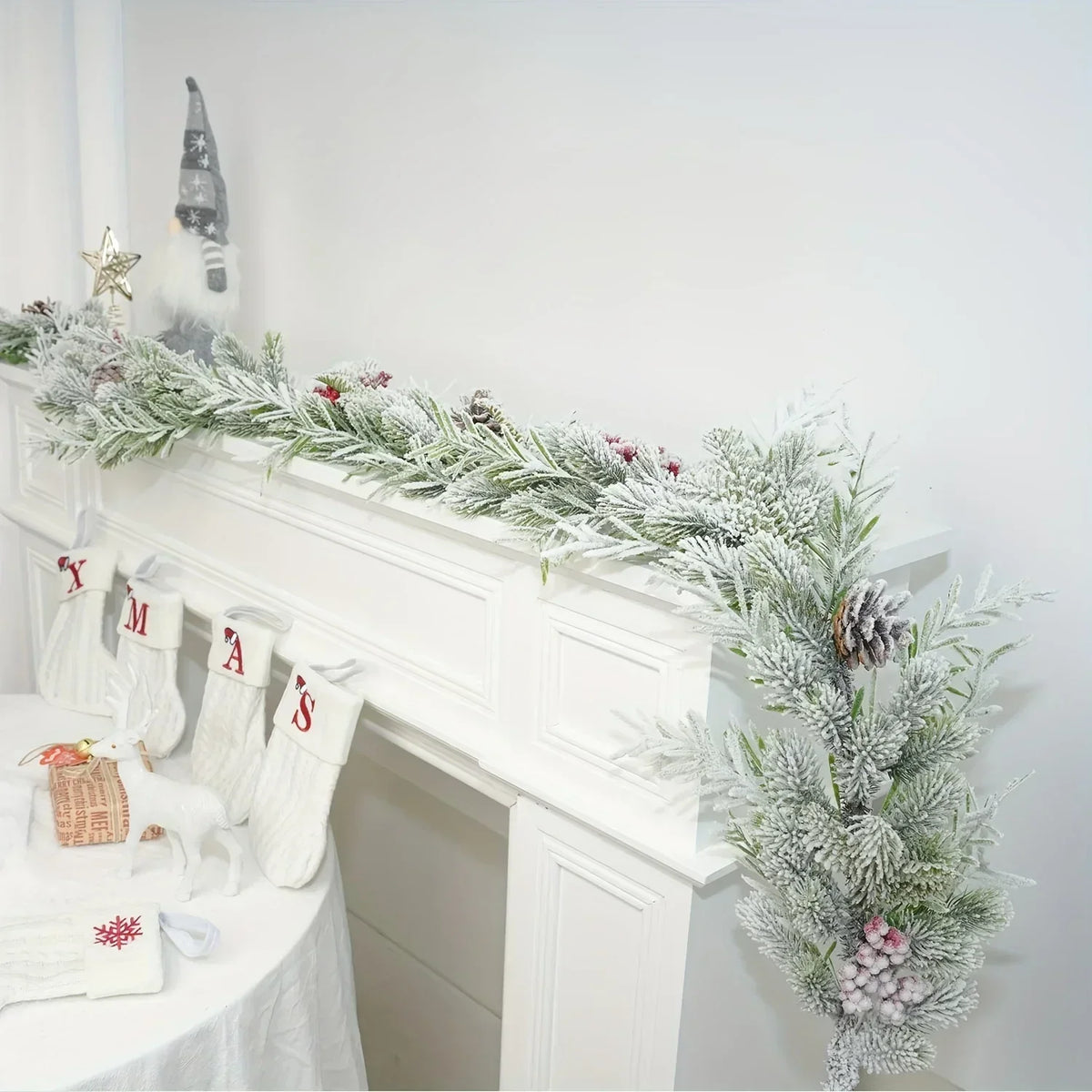 Red Berry Christmas Wreath Holiday Decor