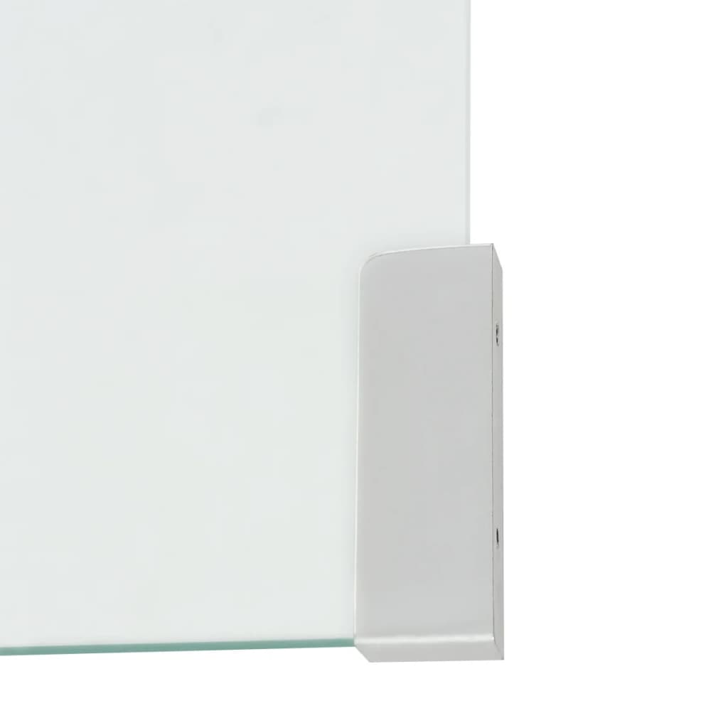 NNEVL Coffee Table Tempered Glass 49.5x50x45 cm Clear