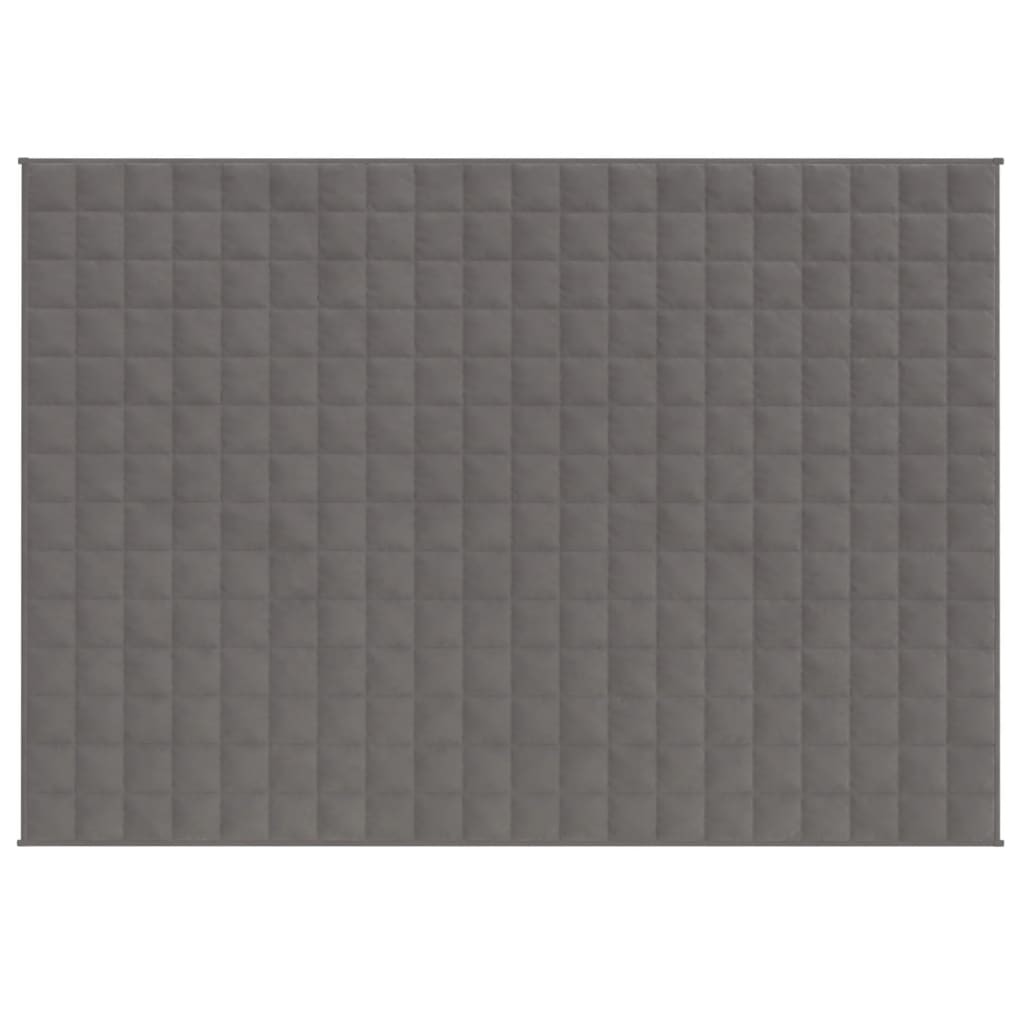 NNEVL Weighted Blanket Grey 152x203 cm 7 kg Fabric