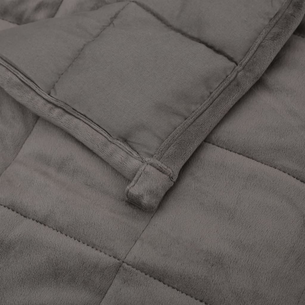 NNEVL Weighted Blanket Grey 152x203 cm 7 kg Fabric