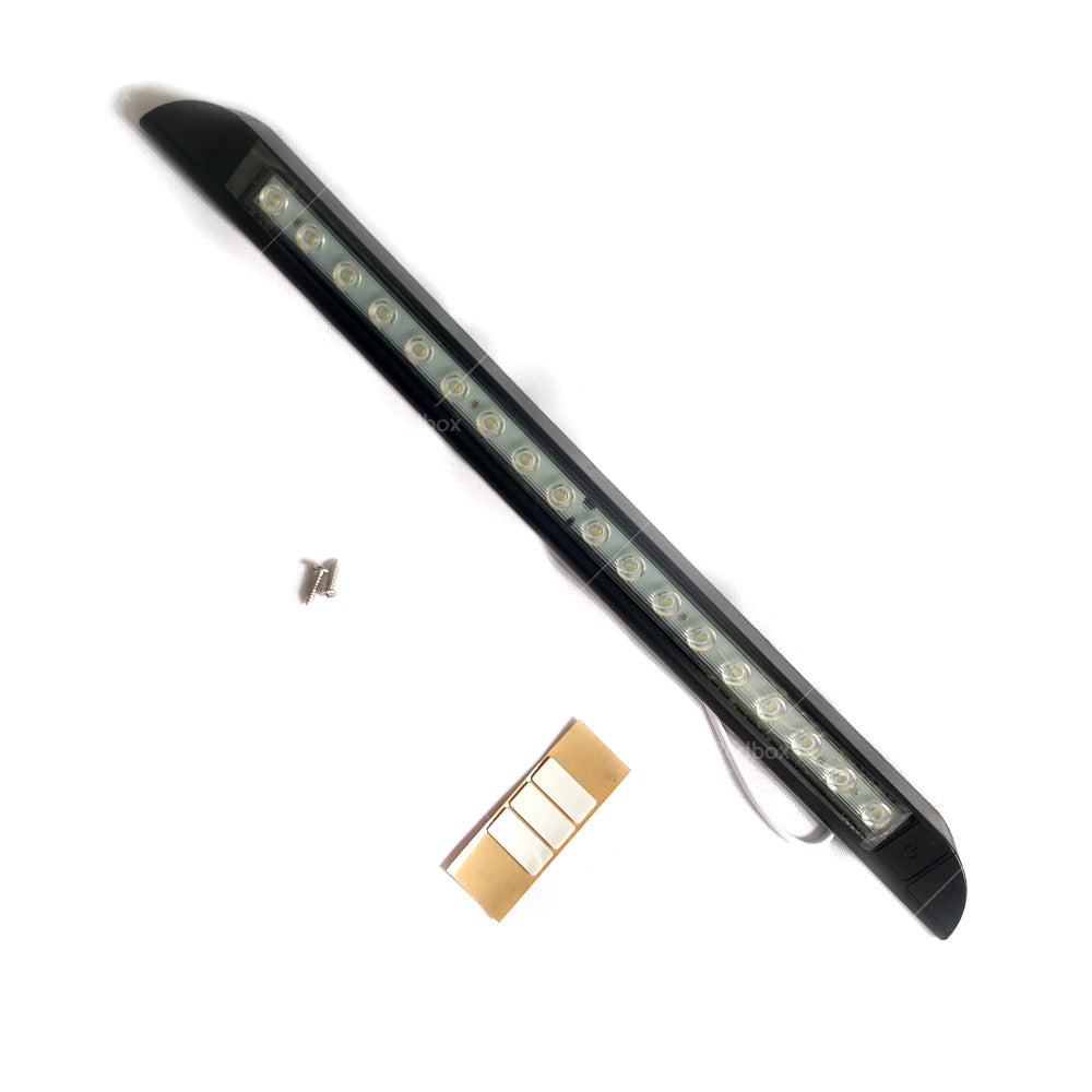256mm 12V 9 LED Awning Light Strip Bar Suitable for Caravan Camper Boat Marine
