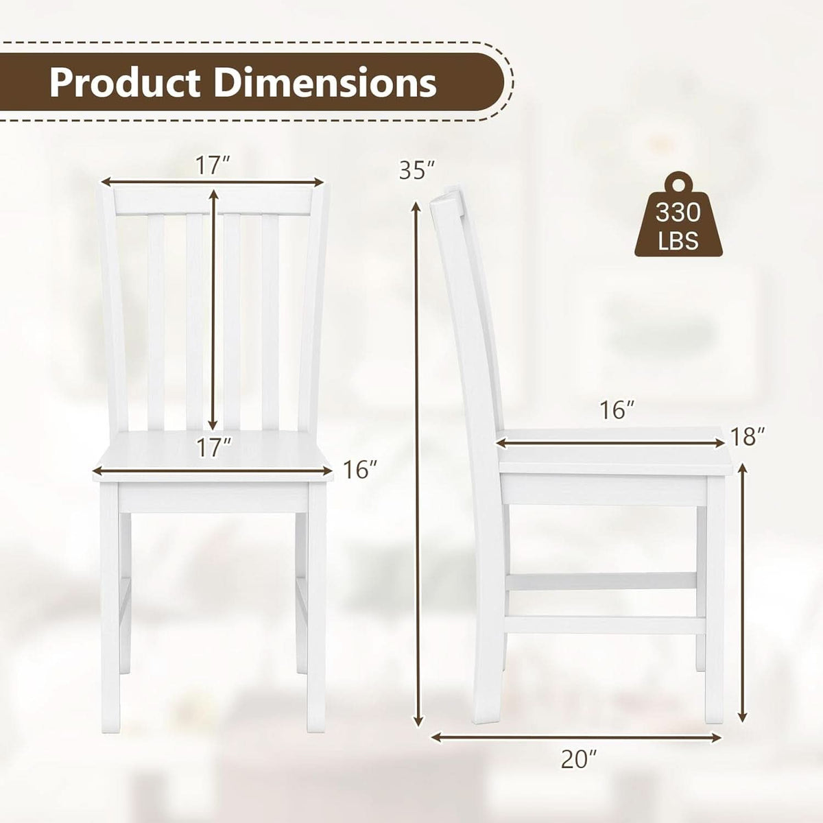 White Curved Back Dining Chairs Collection Edition