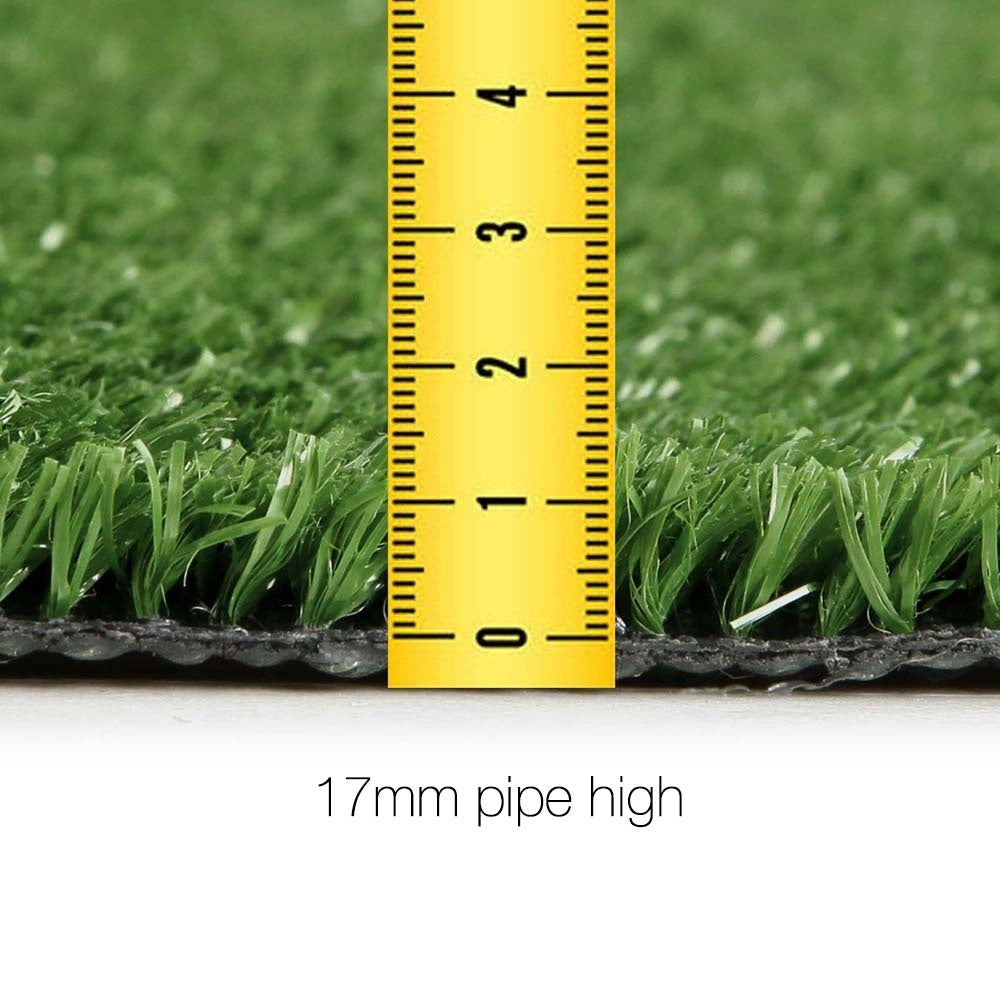 NNEDSZ Artificial Grass Synthetic Fake 1x20M Turf Plastic Plant Lawn 17mm