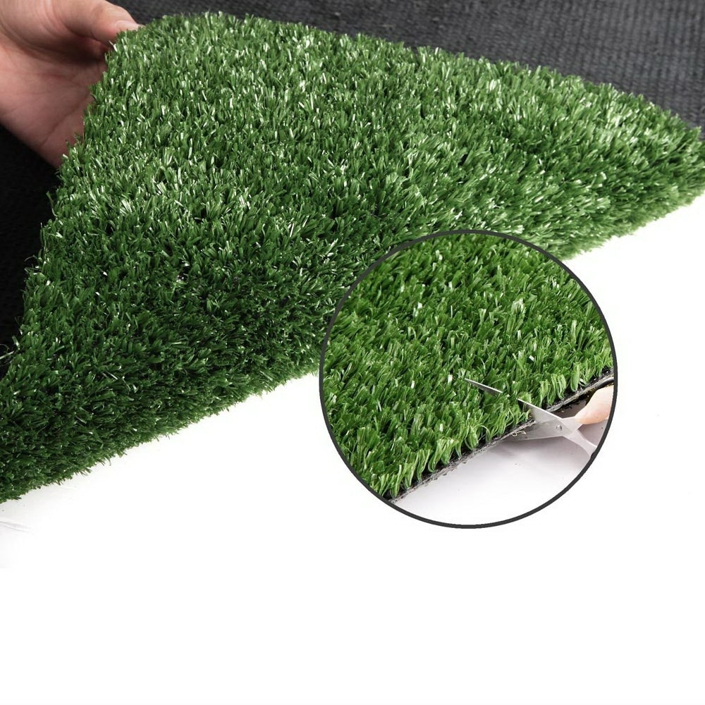 NNEDSZ Synthetic Artificial Grass Fake 2m x 5m Turf Plant Plastic Lawn 17mm