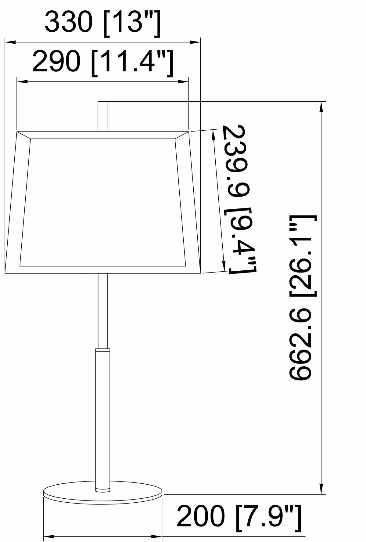 Eymoutiers Table Lamp