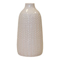 White Ceramic Vase (28.5cm) BD12.8 x H28.5cm