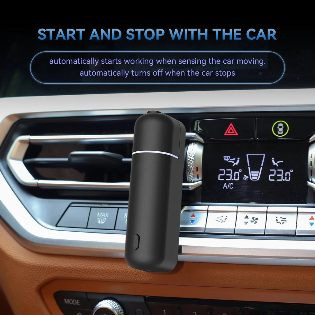 NNEOBA Mini USB Car Aroma Diffuser Scent Air Freshener