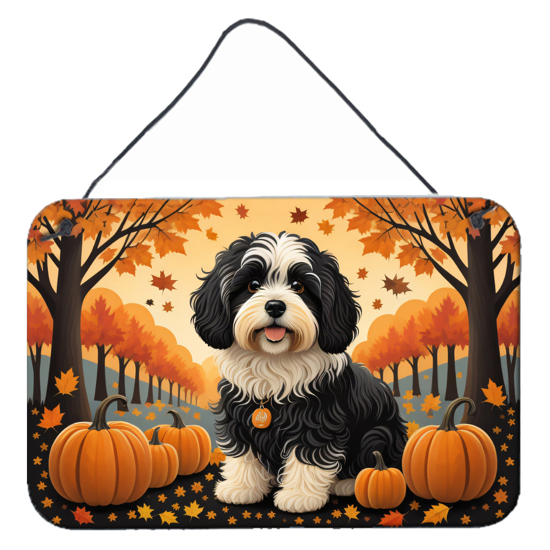 Havanese Fall Wall or Door Hanging Prints