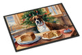 Boxer Christmas Cookies Doormat
