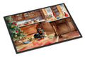 Dachshund Christmas Cookies Doormat