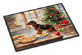 Dachshund Christmas Cookies Doormat