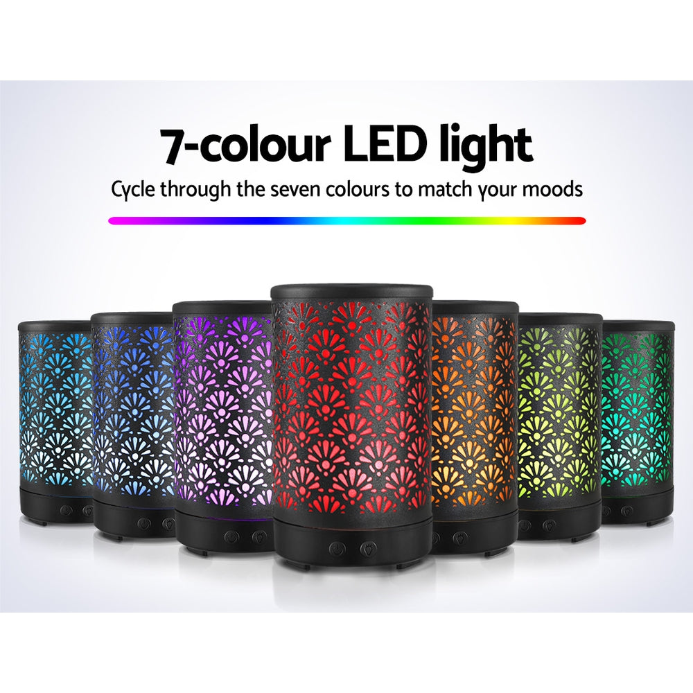 NNEDSZ Devanti Aroma Diffuser Aromatherapy Black 100ml