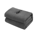 NNEDSZ Electric Heated Blanket Car Throw Rug Grey