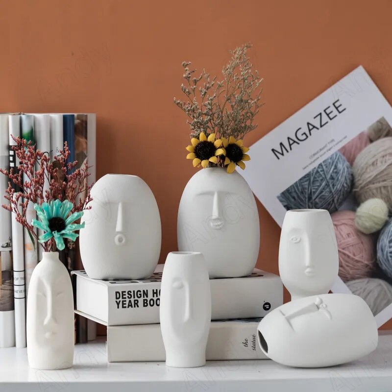 Nordic style European Ceramic Vase