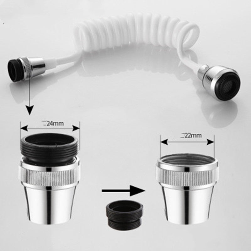 Extendable Portable Faucet Extension