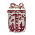 White Christmas Gift Box Cookie Jar by Wizardi F07AM9-2-YJ26139White