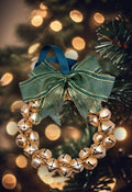 Wreath with Bronze Beads by Wizardi F07M4-1-LD-067 Bronze