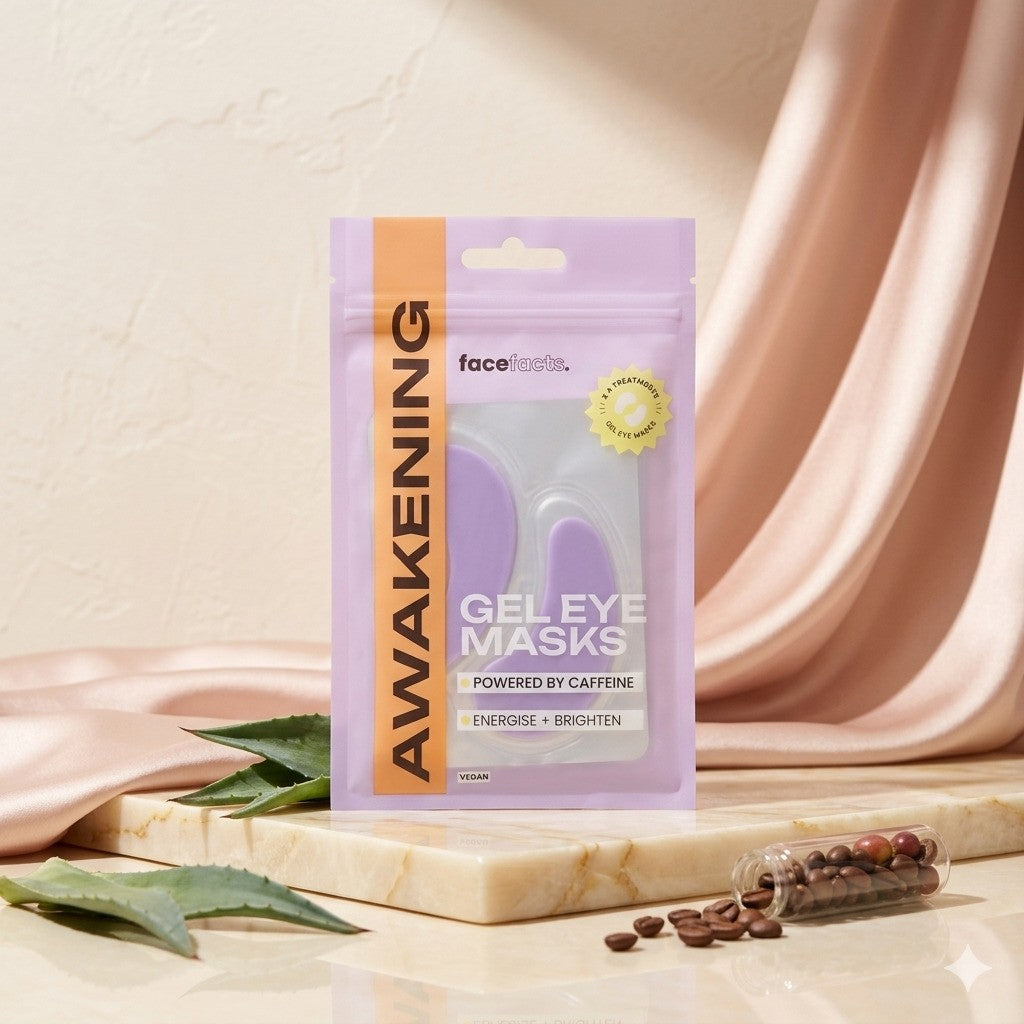 Face Facts Awakening Caffeine Gel Eye Masks