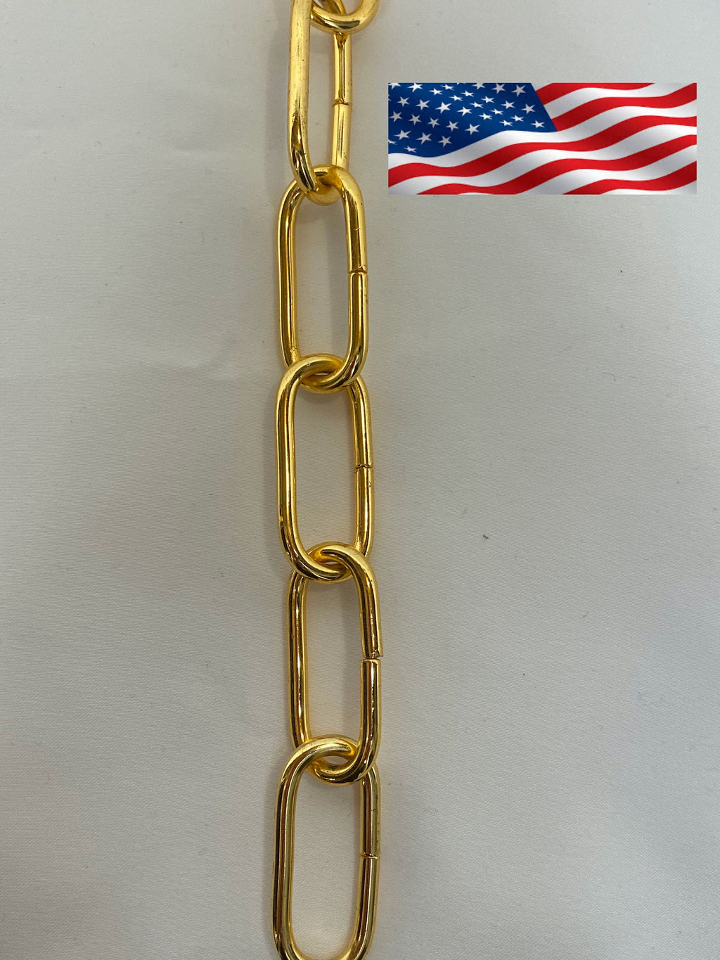 3ft Gold Chandelier Chain 3mm Iron Links